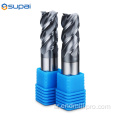 متغير الحلزون طحن أداة endmill للفولاذ المقاوم للصدأ